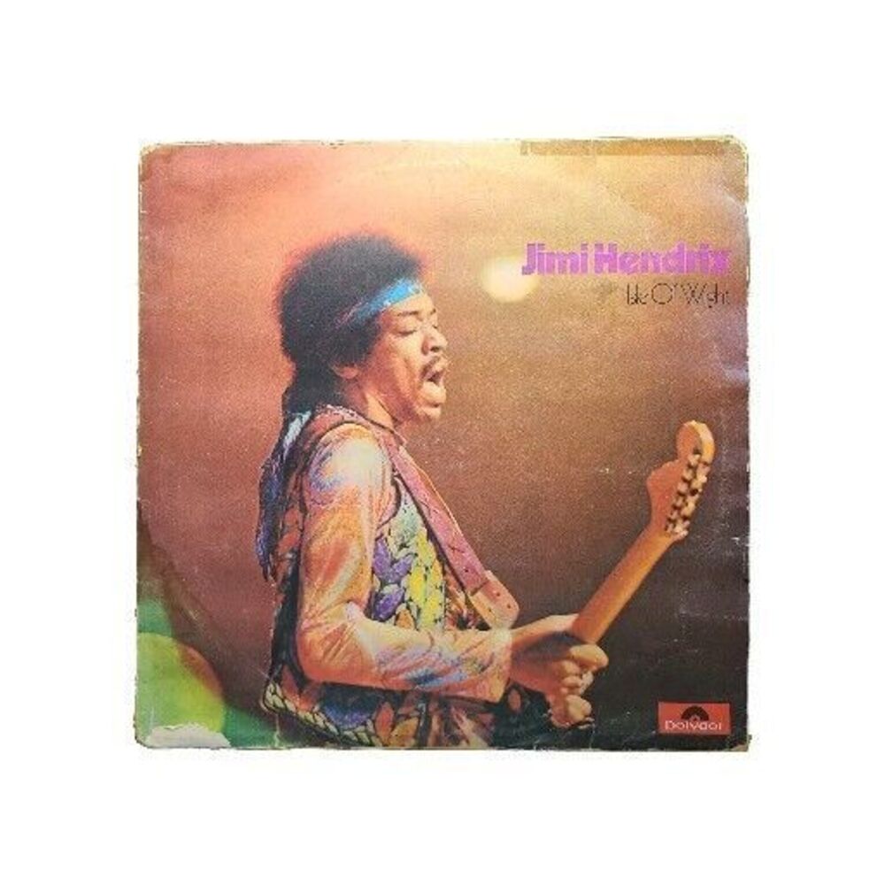 Jimi Hendrix 1971 Original Vinyl ‎– Isle Of Wight - 33 RPM Polydor ‎– 2302 016🎶
